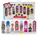 Tech Deck - Finger Skate À Collectionner - 8 Finger Skates - Produit Officiel sous Licence Jeux Olympiques Paris 2024 - Mini Skate Doigt - Coffret Cadeau - Jouet Enfant - Jeu Enfant 6 Ans et +