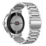 Google Pixel Watch 2 Stilrent länkarmband i metall, silver