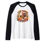 Trot squad we'll get there when we get there Raglan Baseball Tee