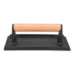 Rosilesi KitchenCraft Cast Iron Bacon Press/Steak Weight, 20.5 * 10.5 * 7cm / 8.1 * 4.1 * 2.8in