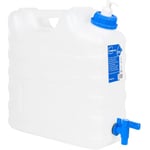 Vidaxl - Bidon d'eau avec robinet distributeur de savon 15 l plastique