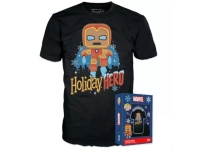 Funko! Boxed Tee Marvel Holiday GB Iron Man M