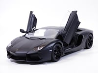 LAMBORGHINI AVENTADOR LP700-4 noir mat Nemesis 1/18 Welly