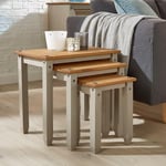 Corona Nest of 3 Tables Set