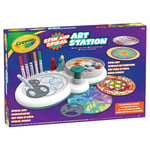 Crayola Spin and Spiral Art Station Create Amazing Spin Art! Activity Set New