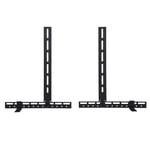 Universal Soundbar Bracket Under / Over TV Fits Any TV Mount