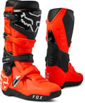 Fox Racing Mixte Motion Bottes de Motocross, Flo Orange, 12