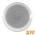 10x Bosch Ceiling Mount Background Music PA Speakers UK Stock