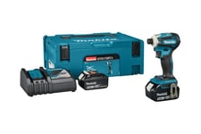 Makita DTD172RTJ - stødnøgle - ledningfri - 2 batterier, inkluderet oplader