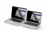 Startech.Com 13.3-Inch 16:9 Laptop Touch Privacy Screen, Flip-Up - Sekretessfilter Till Bärbar Dator - 2-Vägs - Lim, Gångjärnstungor, Fällbara Gångjärn - 13.3" - Transparent