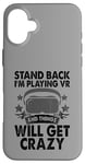 iPhone 16 Plus Funny Virtual Reality Lover VR Headset Gaming Gamer Gift Case