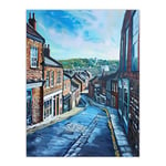 Artery8 Winding Road Barnsley South Yorkshire Painting Living Room Extra Large XL Wall Art Poster Print