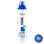 3x L’Oréal Paris Studio Line Fix & Shine Strong 250ml