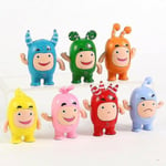 7st/oddbods Actionfigurer 7cm Samling Leksaker Barn Present