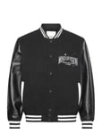 Rrarcher Jacket Outerwear Jackets Varsity Jackets Black Redefined Rebel