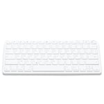 Bluestork - Mini Clavier Mac Rechargeable - Clavier Mac sans Fil Autonomie Longue durée - Raccourcis Multimédias - Mini Clavier Mac Français AZERTY, Compact, (Clavier Mac Rechargeable)