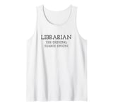 Librarian The Original Search Engine Funny Librarian Tank Top