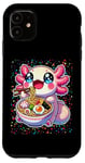 Coque pour iPhone 11 Anime Merch Kawaii Apparel - Love Ramen Nouilles Japonaises