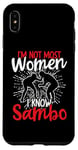 iPhone XS Max Sambo Women Russian Wrestler Female Sambo Wrestling Case