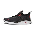 Puma Unisex Adults Pacer 23 Sneakers, Puma Black-For All Time Red-Puma Silver, 5 UK