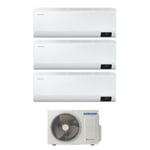 Cebu series 9000+12000+18000 btu inverter trial split air conditioner with aj068txj3kg a++ wi-fi 9+12+18 - new - Samsung