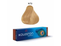 Wella Professionals, Koleston Perfect, Permanent Hair Dye, 9/73 Bright Blond Golden Chestnut, 60 Ml