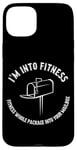 Coque pour iPhone 15 Plus Funny Mailman I'm Into Fitness Ensemble dans votre boîte aux lettres