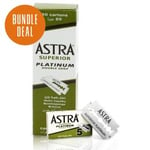 Astra Superior Platinum DE-blad 100-pack (20x5)