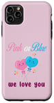 Coque pour iPhone 11 Pro Max Ballons roses ou bleus