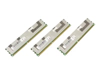 Coreparts - Ddr3 - Sats - 48 Gb: 3 X 16 Gb - Dimm 240-Pin - 1066 Mhz / Pc3-8500 - Registrerad - Ecc