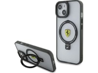 Ferrari Ferrari Fehmp15suscah Iphone 15 / 14 / 13 6.1" Transparent Hardcase Ring Stand 2023 Collection Magsafe