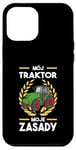 Coque pour iPhone 12 Pro Max Farmers My Tractor My Rules Mój Traktor Mon Zasady Tractor