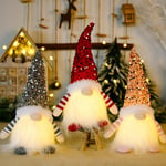 Roleader - 3Pc Gnome Lumineux, Lutin Farceur En Peluche, Mini Elfe, Suédois Faits à La Main De Pere, Pour Décoration De Noel Et Décoration De Table