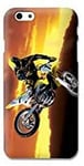 Coque pour iphone 7 / 8 / SE (2020) Moto - Cross Noir