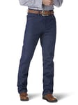 Wrangler Mens Cowboy Cut Bootcut Stretch Regular Fit Jeans, Navy, 32W x 34L