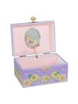 Goki - Music Box Ballerina Flowers Purple