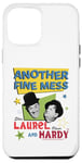 iPhone 12 Pro Max Laurel & Hardy Another Fine Mess Retro Stars Poster Art Case