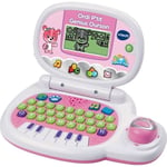 VTECH - Computer P'tit Genius Teddy Bear Pink - Pedagogisk dator för barn - Från 2 till 5 år gammal