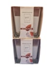 2-Pack Ipuro Essentials Cotton Fields Scented Candle - Milk Almond, 170g Each,