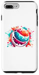 Coque pour iPhone 7 Plus/8 Plus Splash Art Dodge Ball Dodgeball Player