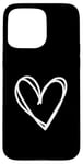 Coque pour iPhone 15 Pro Max T-shirt graphique Happy Valentines Day Heart pour femme