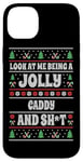 iPhone 14 Plus Funny Golf Caddy Ugly Christmas Design Xmas Themed Case