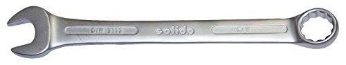 SOLIDO 152300903 Clé mixte DIN3113A 9 mm côté anneau coudé 15°