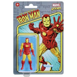 MARVEL LEGENDS RETRO FIGURINE IRON MAN 9,5 cm HASBRO KENNER DISPO