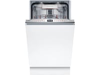 Bosch Serie 6 Spv6ymx08e, Fullstendig Innebygget, Slimline (45 Cm), Rustfritt Stål, Knapper, 1,75 M, 1,65 M