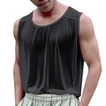 UK Sexy Mens Sleeveless Sheer Tank Tops Vest Shirt Sports Gym Tee Blouse T-shirt