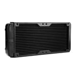 Computer Radiator, 240mm G4/1 Aluminum 18 Pipes Computer PC Water Cooling Cooler Heat Exchanger Radiator For CPU LED Heatsink Suitable for Computer