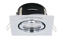 Spa SPA-35727 Cali Tilt Downlight, IP65, chrome, square