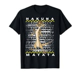 Disney The Lion King Timon Hakuna Matata Holiday Christmas T-Shirt