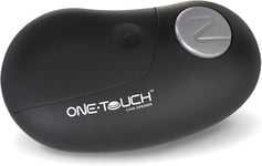 Culinare C50650 One Touch Electronic Tin Opener, Black Magnetic Lid Removal